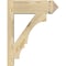 Ekena Millwork Balboa Rough Sawn Arts and Crafts Outlooker, Douglas Fir, 6"W x 16"D x 20"H OUT06X16X20BOA03RDF - alternate 3